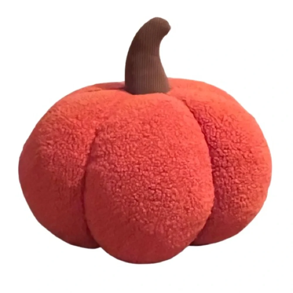 🆕- Plush Pumpkin Halloween Pillow. NWT